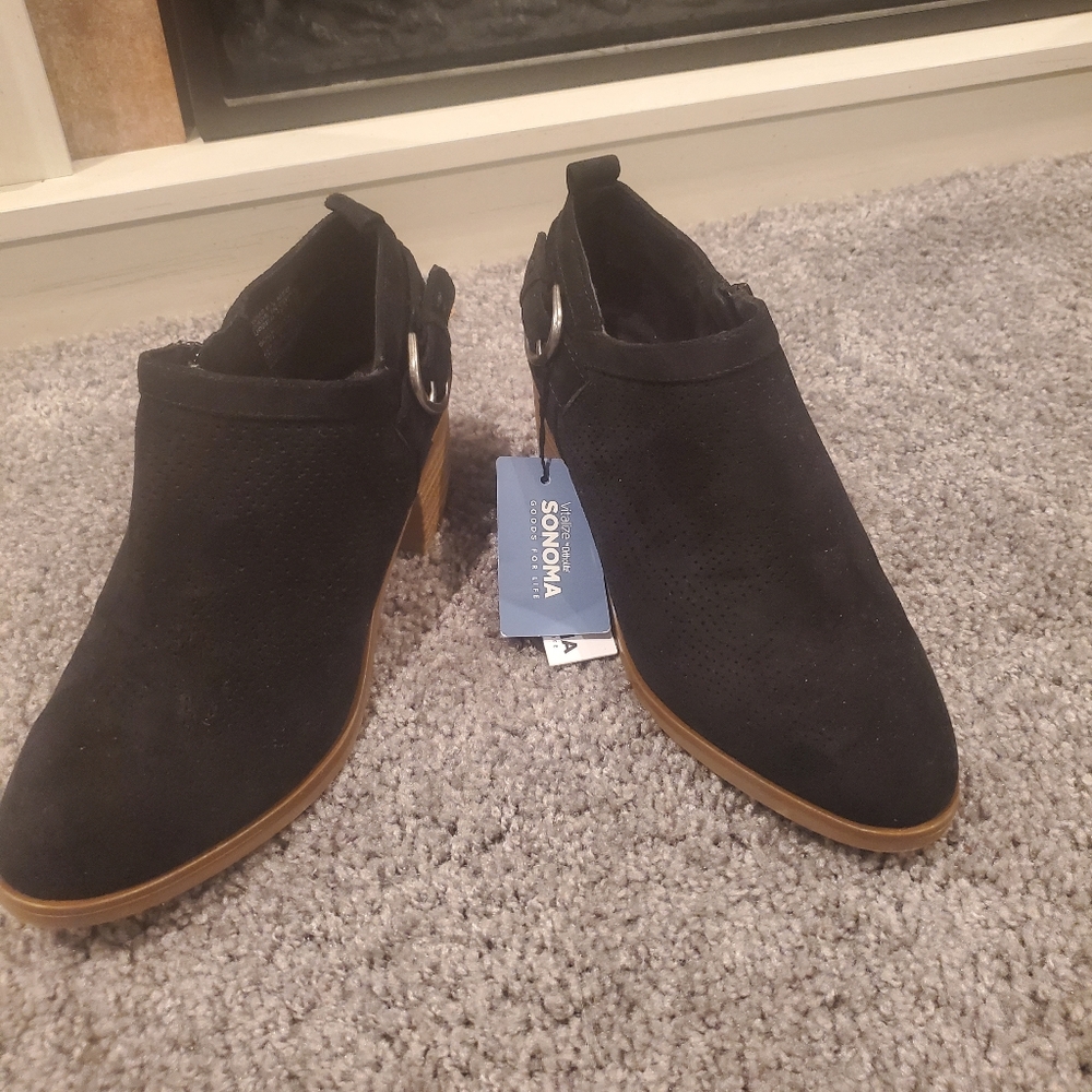 Black Booties - Sonoma Vitalize Amory Size 6.5